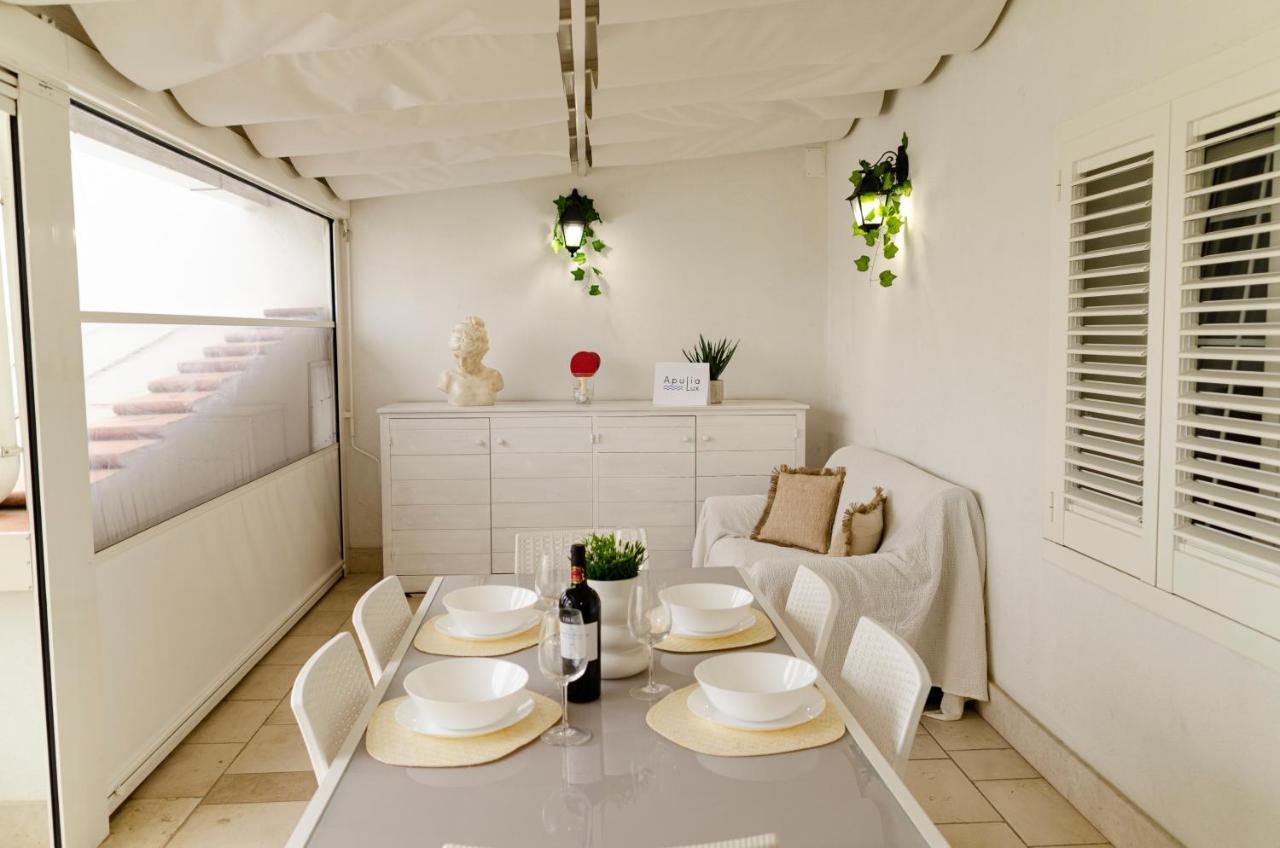 Appartamento Apulialux Private 100Mq Rooftop Oasis W Jacuzzi Bari Esterno foto