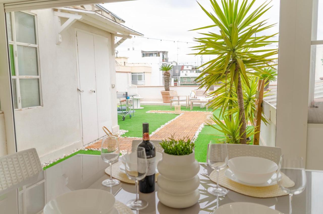Appartamento Apulialux Private 100Mq Rooftop Oasis W Jacuzzi Bari Esterno foto