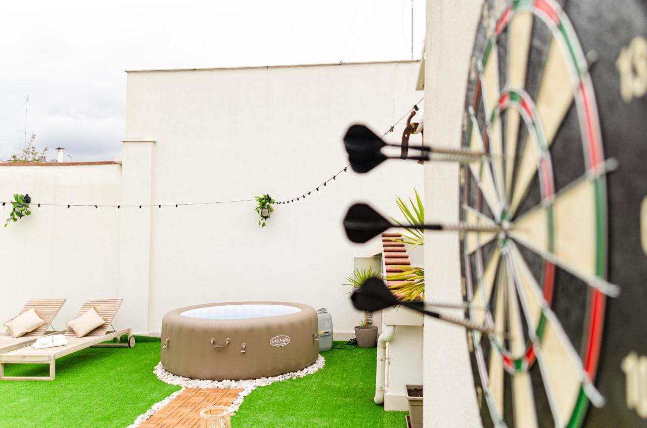 Appartamento Apulialux Private 100Mq Rooftop Oasis W Jacuzzi Bari Esterno foto